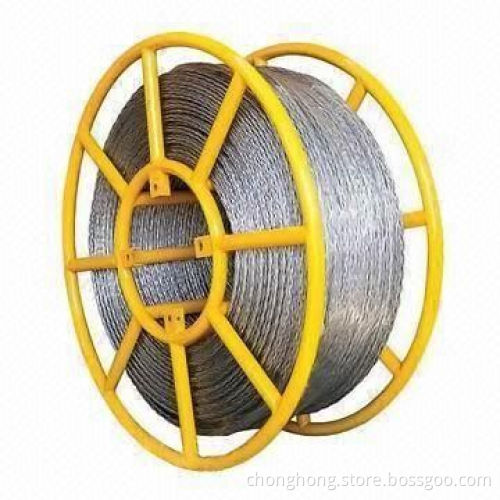 Anti-twisting Braided Wire Rope, Made of Strong and High Quality Hot Dip Galvanized Steel